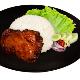 BX31 ข้าวไก่ย่างหมาล่า