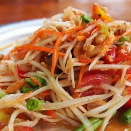 ครัวบ้านฟ้าข้าวผัดปู ส้มตำ แซ่บอีหลี