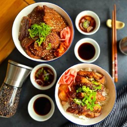DONTHABURI (ดงทบุริ) - ข้าวหน้าหมูย่างญี่ปุ่น l ไก่ย่างญี่ปุ่น