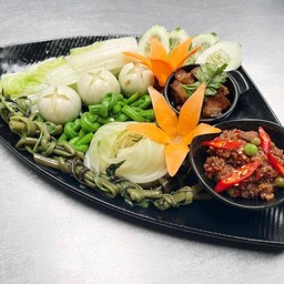 น้ำพริกลงเรือ+หมูหวาน