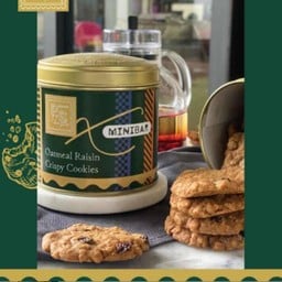 Oatmeal raisin cookies - Small sized tin