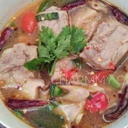ต้มแซ่บซี่โครงหมู