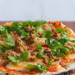 Italian Sausage Red Sauce Pizza