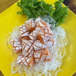 แซลม่อนส่วนท้องซาซิมิ 200กรัม