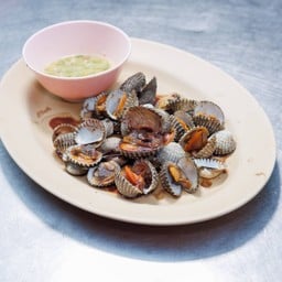 หอยแครงลวก