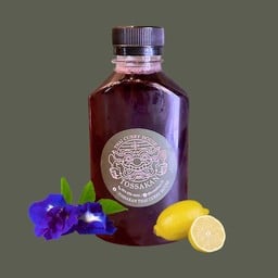 น้ำอัญชัญมะนาว