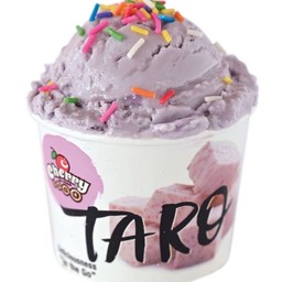 ไอศกรีม cherry (รสเผือก)
