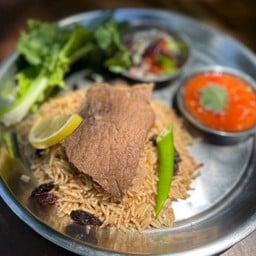 ข้าวบูคอรี เนื้อ (ข้าวมันอาหรับ)