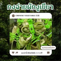 กงฉ่ายผักงูเขียว
