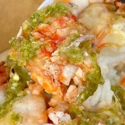 ข้าวมันกุ้ง หน้าทะเลซีฟู้ด ข้าวกุ้งแกะ/อาหารตามสั่ง