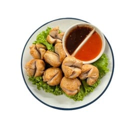 ลูกชิ้นหมูจัมโบ้ทอด