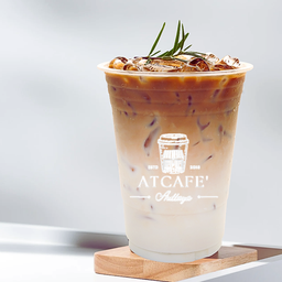 ลาเต้ กาแฟ มะพร้าว