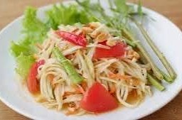 ส้มตำซั่วไทย+ปู