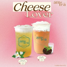ชาชีสยอดนิยมx2 (ชาเขียววิปชีส+ชานมเย็นซิปชีส)