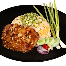 BX24 ข้าวผัดไข่ไก่ย่างกระเทียม