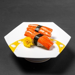 ข้าวปั้นหน้าปูอัด (2คำ)