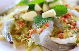 กุ้งแช่น้ำปลา