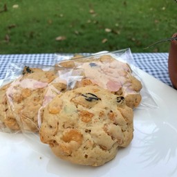 Cornflake raisin Cookies คอนเฟล็กลูกเกต