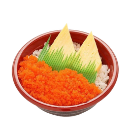 ข้าวหน้าไข่กุ้ง ไข่หวาน (ข้าวญี่ปุ่น)