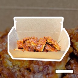 ไก่ไม่มีกระดูกทอด คลุกซอสกระเทียมเกาหลี (ไก่250กรัม)