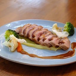 อกเป็ดซอสส้ม