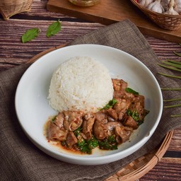 กะเพราไส้หมู