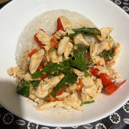 กะเพรา เนื้อดี (กระเพรา เนื้อดี) บางลี่