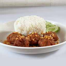 ข้าวหมูก้อนทอด (5 ชิ้น 30กรัม/ชิ้น)