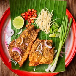 ปลาส้มทอด