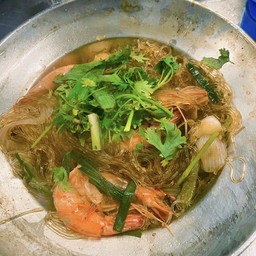 กุ้งอบวุ้นเส้น