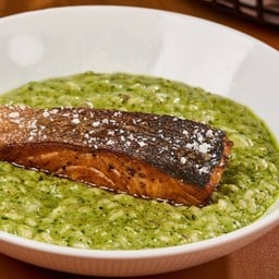 Risotto Pesto Salmon