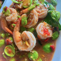 สตอผัดกะปิกุ้ง