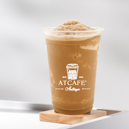 กาแฟมะพร้าว นมสด ปั่น