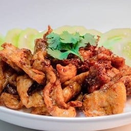 ร้าน ครัวบ้านนอก ร้านเด็ดเผ็ดเเสบคอ