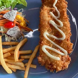 สเต็กปลาดอลลี่ทอด