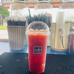 ชาสตรอเบอร์รี่เย็น ชามั๊ยกำแพงเพชร