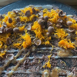 เครปนูเทลล่า ฝอยทอง โกโก้ครันช์