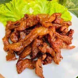 หมูแดดเดียวทอด