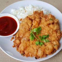 ข้าวไข่เจียวหมูสับ