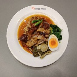ข้าวขาหมูตุ้นพะโล้+ไข่