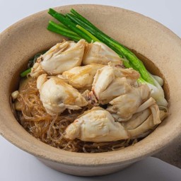 เนื้อปูก้อนอบวุ้นเส้น