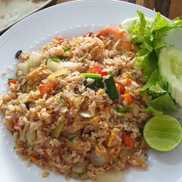 ข้าวผัดโบราณ (ข้าวผัดซีอิ้วดำ)