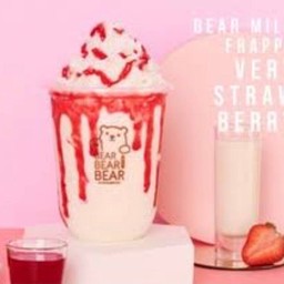 นมหมีลาวาสตรอว์เบอร์รี่