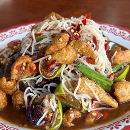 ตำซั่ว แคปหมู