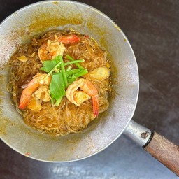 กุ้งอบวุ้นเส้นหมูสับ