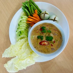 Fermented Soy Bean Dip With Minced Pork