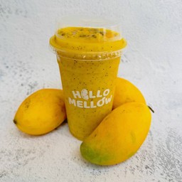 เสาวรส +มะม่วงปั่น Passion Fruit+Mango Frappe