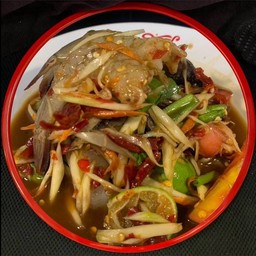 ตำกุ้งสด