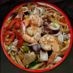 ตำทะเล (ปลาร้า)