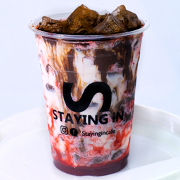 สตรอว์เบอร์รี ช็อค นมสด